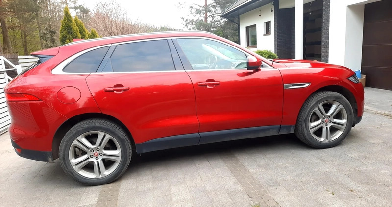 Jaguar F-Pace cena 118000 przebieg: 123000, rok produkcji 2018 z Łódź małe 37